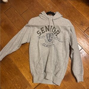 Gray Senior Class Hoodie